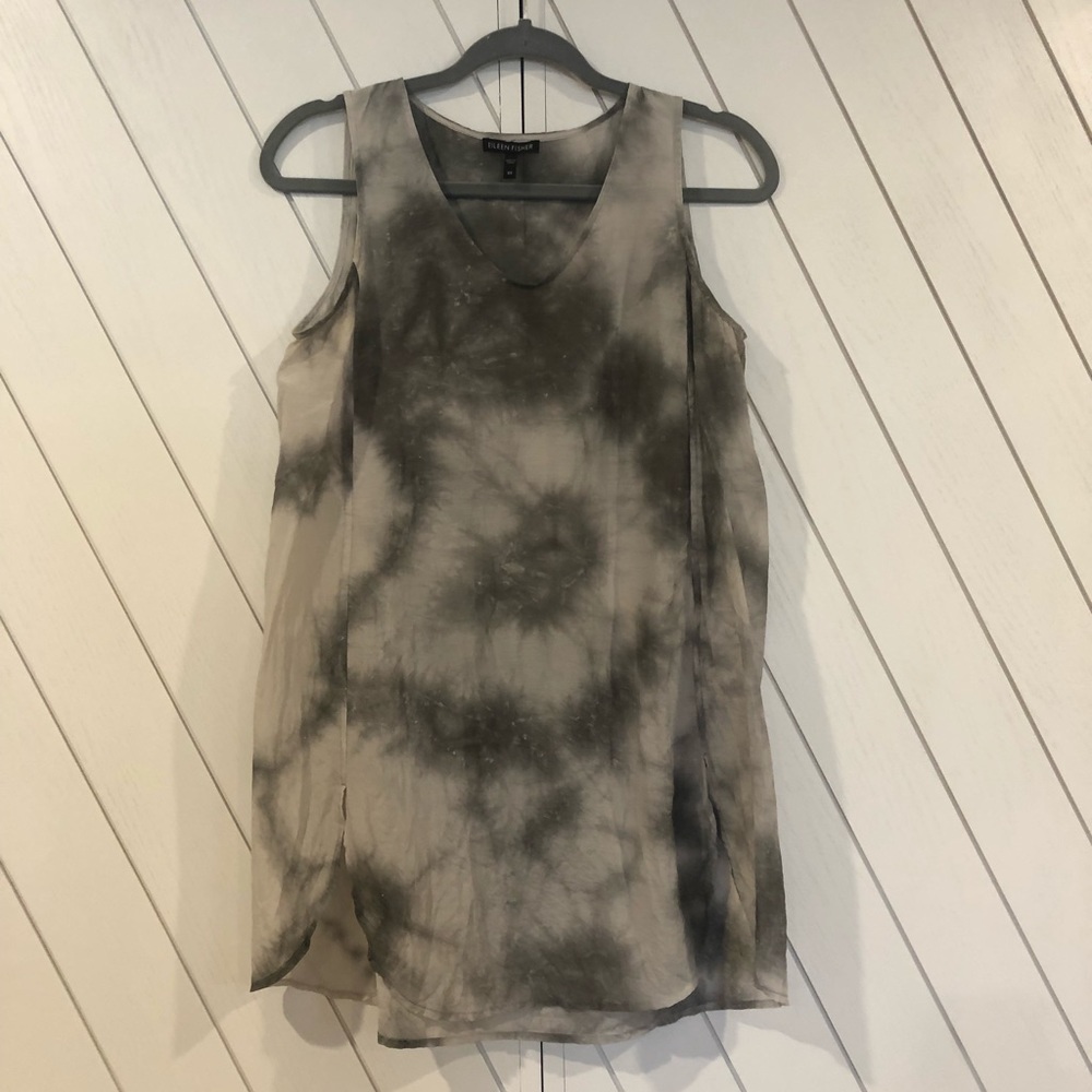 Eileen Fisher XS Silk and Cotton Tunic
